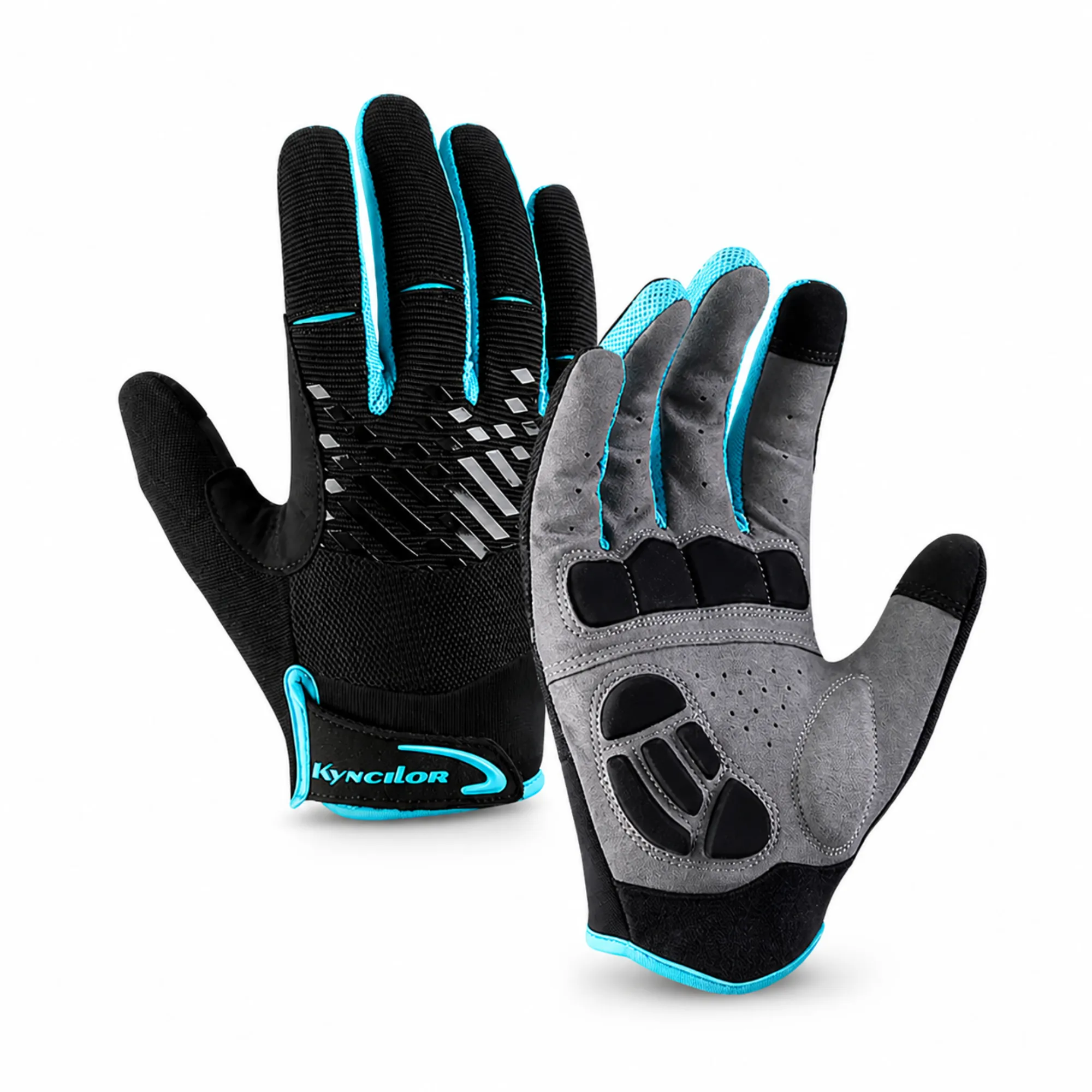 LUVA DE CICLISMO DEDO LONGO TOUCH A0023 - Imagem 6